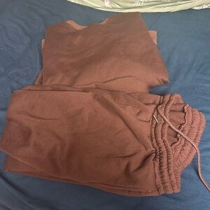 Espresso Brown Amazon sweatsuit